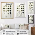 thumbnail image 4 of Designart "Minimalist Golf Tees II" Sports Floater Framed Wall Art Living Room, 4 of 7