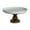 Brown, variant on yotijay Cake Stand Ceramic Plate Snack Candy Platter for Celebration Reception Event Brown