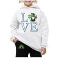 thumbnail image 2 of Xmyrz St Patricks Day Toddler Boy Outfits Set Pants Set Soft Cartoon Sweatshirt Sweatpants Long Sleeve Girls Sweatsuit Clothes Sets Clothing Suits, 2 of 5