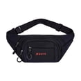 thumbnail image 2 of Hfnxid Lightweight Hiking Waist Pack Men Waist Bag Crossbody Fanny Pack, Belt Bag for Phone Wallet Keys, Lightweight Hip Pack for Travel Hiking Running, 2 of 10