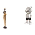 thumbnail image 1 of Estatuas de mujeres,Estatuas y esculturas africanas Tienda de estatuas de mujeres,Figura de escritorio,Estante con estatua de astronauta para decoración de oficina y hogar,Figura decorativa de, 1 of 8