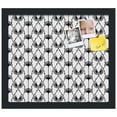 thumbnail image 2 of PinPix 15x13 Custom Cork Bulletin Board Floral design Deconstructed Floral Poster Board Has a Fabric Style Canvas Finish, Framed in Floral design Deconstructed Floral, by ArtToFrames (PinPix-206), 2 of 5