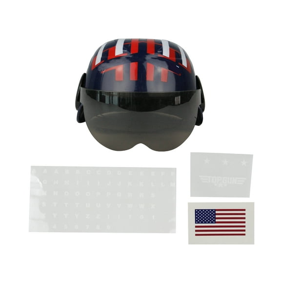 Child's Navy Blue Air Force Fighter Pilot Costume Accessory Helmet