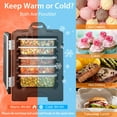 thumbnail image 4 of Costway 2 Pack End-Loading Insulated Food Pan Carrier Hot Cold Black, 4 of 11