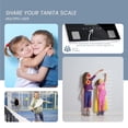 thumbnail image 3 of TANITA BC-401F Báscula Inteligente Bluetooth Portátil Negro Vidrio 1 unidad, 3 of 6