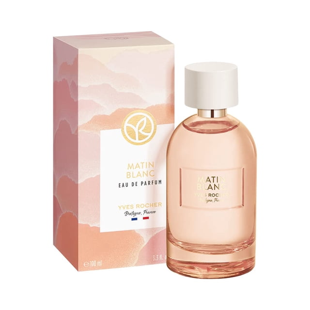 Perfume Yves Rocher Matin Blanc Eau de Parfum para mujer, 100 ml