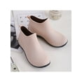 thumbnail image 5 of Ferndule Womens Waterproof Round Top Rain Boots Casual Comfortable Ankle Bootie Garden Shoe Outdoor Stylish Slip On, 5 of 5