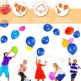 thumbnail image 2 of EcoNesxp 10 5 blue latex different sizes 18 12 dark blue balloon arch set, 2 of 5