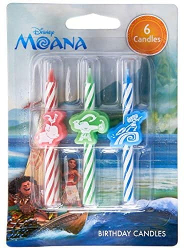 Disney Moana Birthday Candles Party Decoration