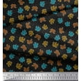 thumbnail image 2 of Soimoi Cotton Duck Fabric Coral Ocean Print Sewing Fabric Yard 42 Inch Wide, 2 of 3