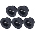 thumbnail image 5 of 5pcs Surf Leash Plug Remplacement Round Board Cup Plug Surfboard Accessoire pour Planche de Surf Longboard Noir, 5 of 5
