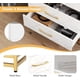 thumbnail image 5 of 4 - cajón moderno dormitorio cómoda, wood chest of cajones as mesa de tv, suitable para closet, sala de estar, hallway, y nursery, 5 of 8