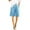Sky Blue, variant on ZKCCNUK Workout Shorts Women Half Shorts Pants Summer Elastic Waist Buttons Casual Linen Pockets Pants S-3XL