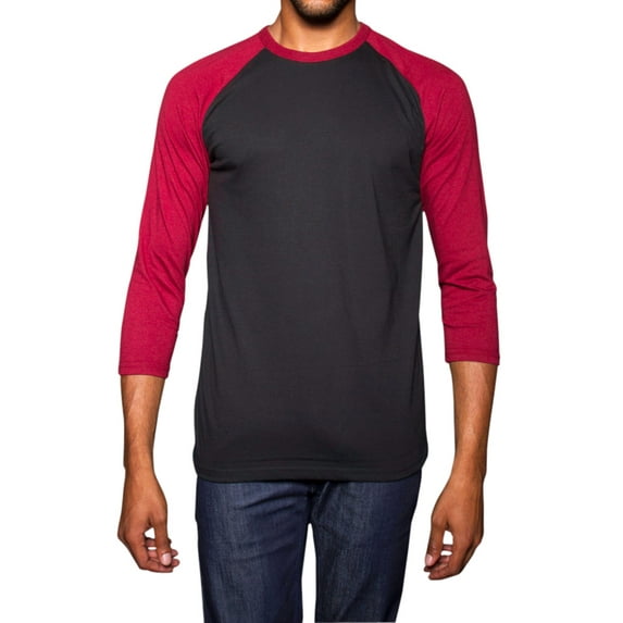 Victorious Men's Baseball Raglan T-Shirt 3/4 Sleeves Jersey