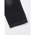 thumbnail image 6 of PureChapter Kids' Denim Trendy Black Washed Jeans Style Perfect for 4-7Y Girls Outdoor, 6 of 7