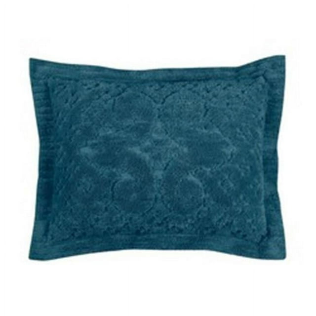 Better Trends SHAS2127TL Taie d'Oreiller en Coton Ashton, Turquoise - Taille Standard