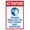 Warning Sign 4, variant on Attention Delivery Drivers Please Leave Packages by Front Door Aluminum Tin Warning Sign 12 x 8 Inches - for Home, Outdoor Garden, Indoor Outdoor Delivery, Porch Alert