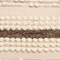 thumbnail image 7 of · REDEARTH · Boho Textured Throw Pillow Cases -Woven Tufted Decorative Farmhouse Cushion Covers Set for Couch - Sofa - Bed - Chair - Dining - Patio - Outdoor - 100% Cotton (18x18 ; Natural) Pack of 2, 7 of 7