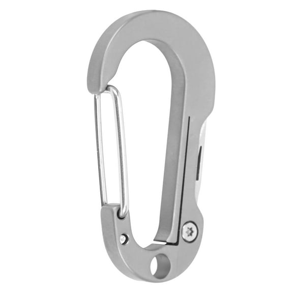 Keychain Knife Titanium EDC,Small Keychain Carabiner Clip Titanium Alloy EDC Keychain Knife Multitool Keychain Bottle Opener Extended Durability