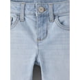 thumbnail image 3 of The Children's Place Girls Straight Fit Capri Jeans, Sizes 4-16, 3 of 4