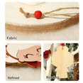 thumbnail image 3 of Encantador adorno navideño de madera para árbol, pareja de ancianos decorativos, diseño creativo y tierno, modelo abuela, ideal para regalos festivos., 3 of 7