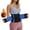 Blue, variant on LQCrafK Women Waist Trainer Belt Waist Cincher Trimmer Slimming Body Shaper Belt for Weight Loss Sport Workout Corset