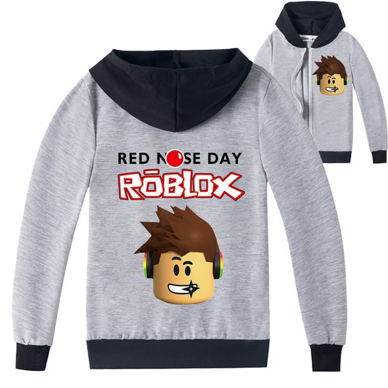 Bzdaisy ROBLOX Zipper Jacket - Perfect for Fans of the Popular Game -  Stylish and Comfortable - Ideal for Kids and Parents Alike - ROBLOX Zipper  Jacket 