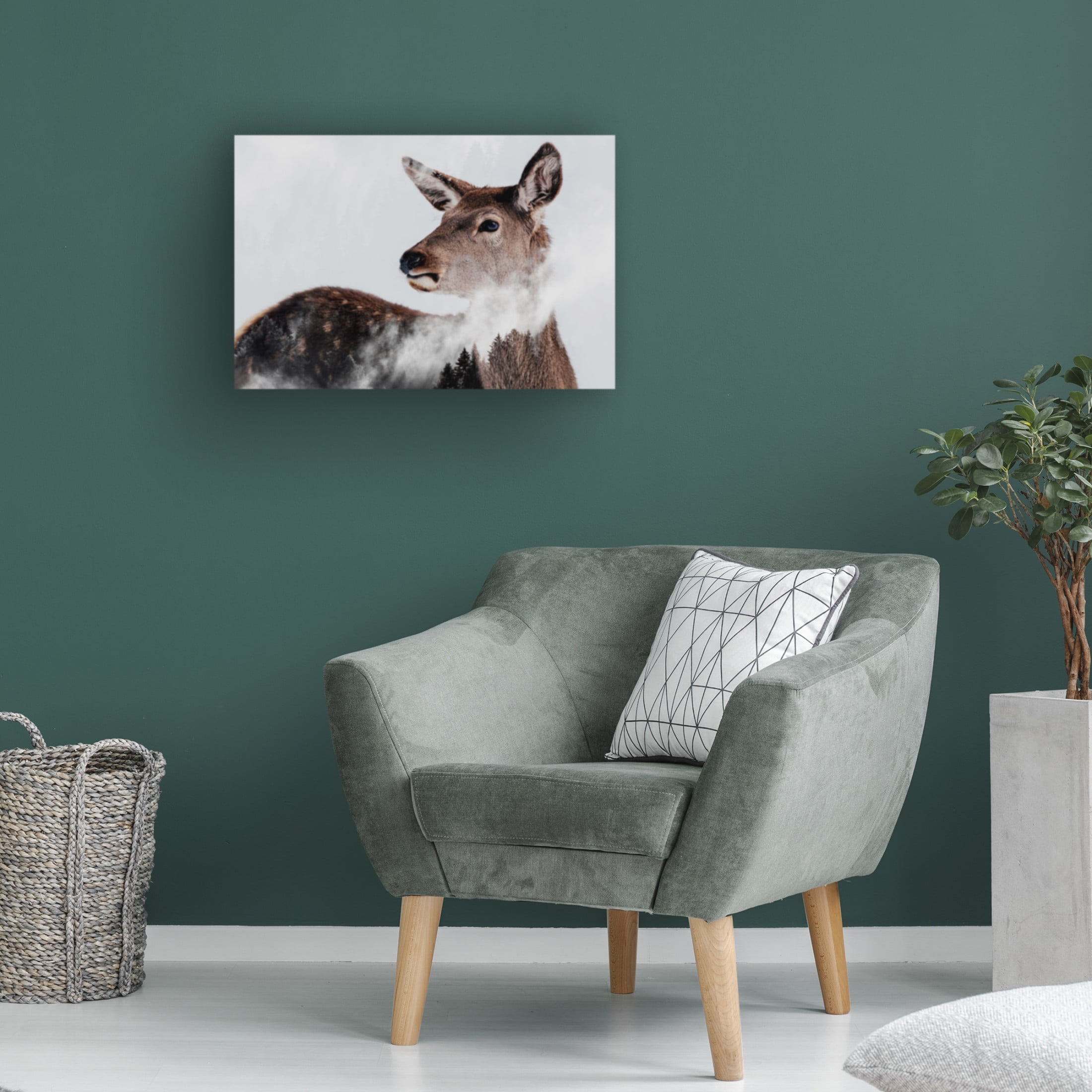 Canvas Wall Art - Angyalosi Beata 'Breathe' Wall Art for Living Room, Bedroom, or Office D?cor by Trademark Fine Art - 24 x 16 Inches