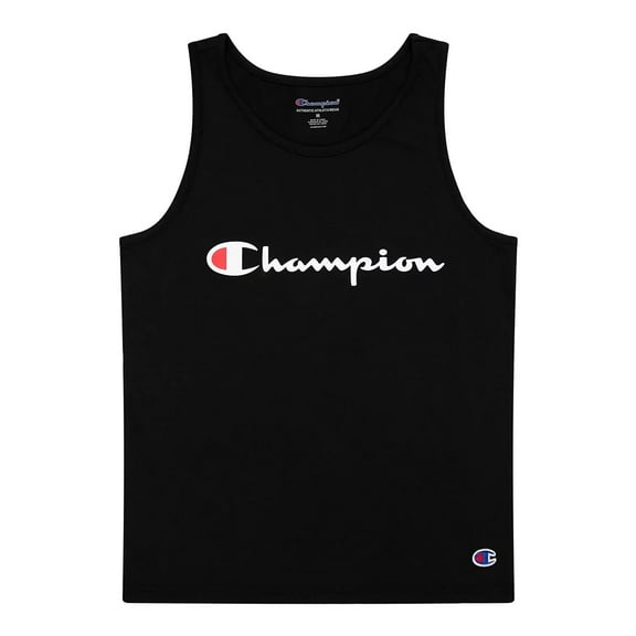 Champion Boys Sleeveless Classic Script Tank Top Shirt / Tee