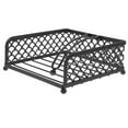 thumbnail image 3 of HOMEMAXS Napkins Napkin Storage Rack Napkin Holder 19X18.5X7.5CM Black, 3 of 8