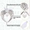 thumbnail image 3 of 1set Alloy Big Pendants Platinum Heart Word 55x68mm 2pcs/set, 3 of 7