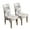 Pattern B-2PCS, variant on Dawot Stretch Fabric 2-Piece Spandex Chair Slipcover, Pattern A