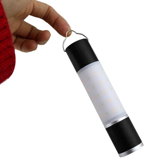 Lámpara Mini linterna con batería integrada para caminar senderismo escalada emergencia (negro) Tmvgtek Para estrenar