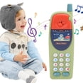 thumbnail image 1 of HUASHENG Baby Toy Phone Babies Learning Education Phone Music Cellphone Toddlers Call Learning Fun Kids Plastic Telephone, 1 of 5