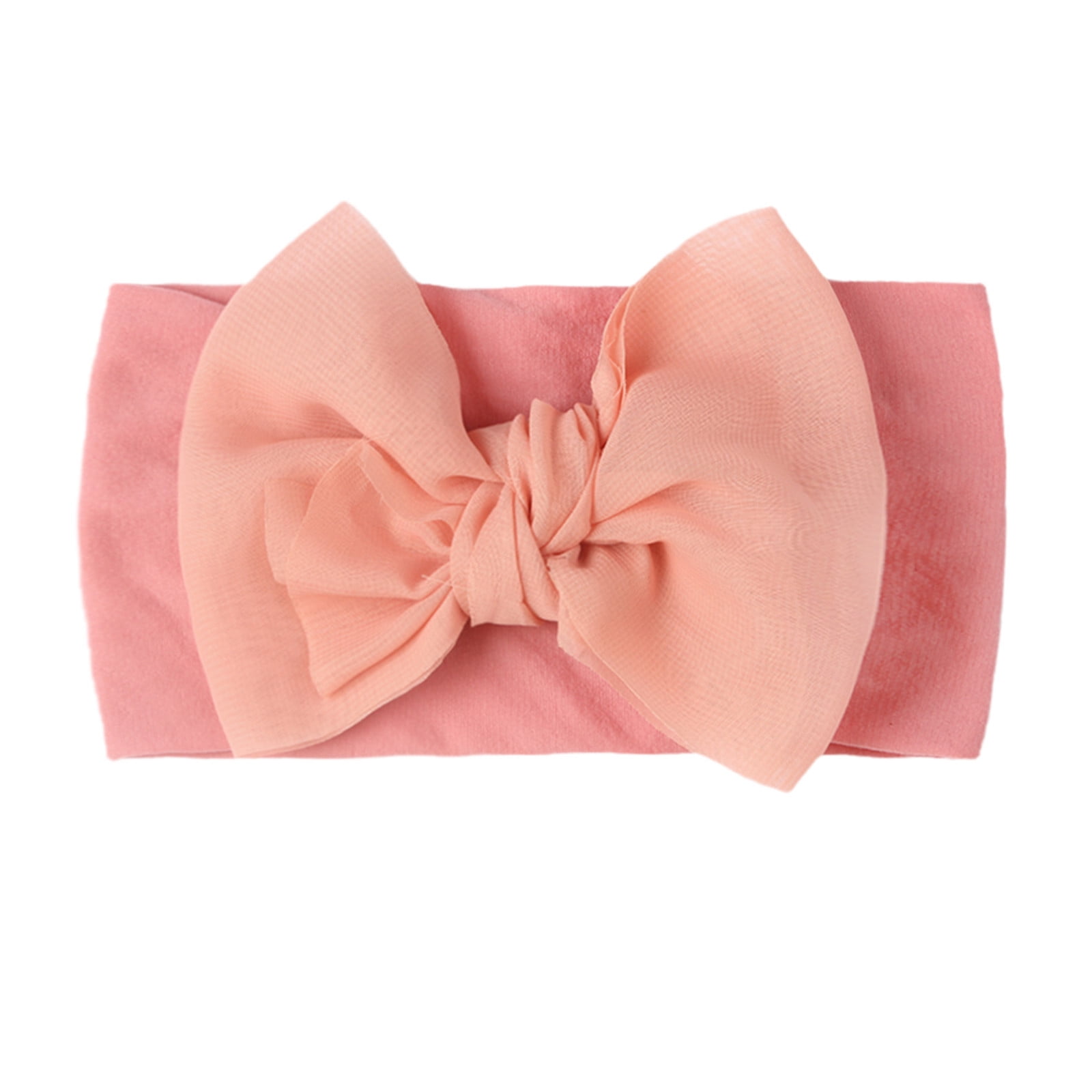 1PC Hairband Baby Headband Solid Headwear Stretch Bow Girls Kids Hair  accessories Fun Gift for 8 Year Old Girl 