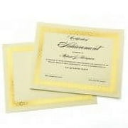 Gartner Studios Gold Foil Certificate, 15 Count per Pack