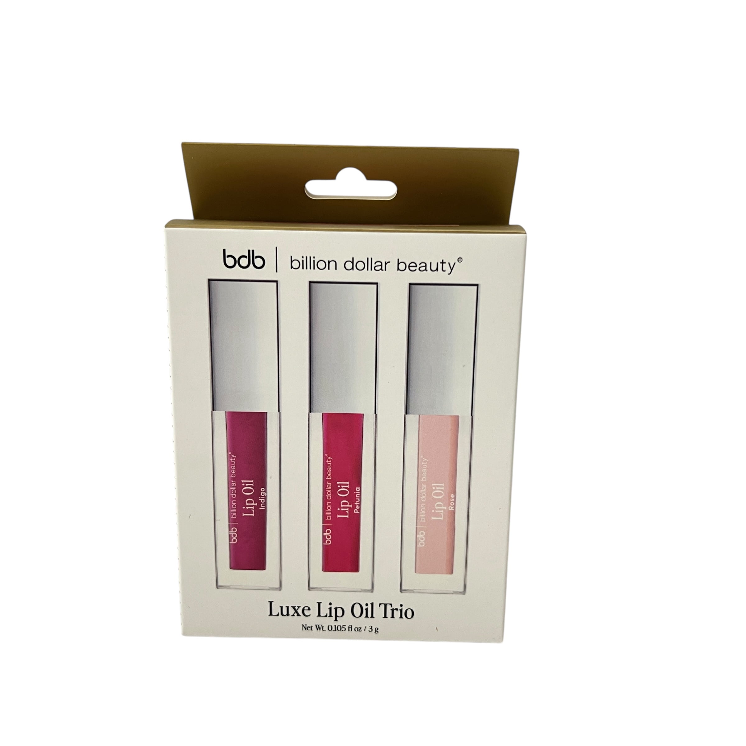 Billion Dollar Beauty Luxe Lip Oil Trio 3g