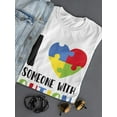 thumbnail image 3 of I Love Someone With Autism T-Shirt Women -GoatDeals Designs, Female XX-Large, 3 of 4
