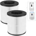 thumbnail image 1 of 2 Pack H13 True HEPA Filter Replacement Compatible With MOOKA B D02L M05 Air Purifier, 1 of 5