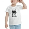 thumbnail image 3 of Show Me Your Kitties Cat Cute Toddler T-Shirts for Boys Girls (White, 3T), 3 of 5