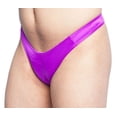 thumbnail image 2 of Tucking Gaff Panties For Crossdressing Men and Trans-Women, Thong-Style Purple Size XS, 2 of 2