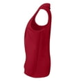 thumbnail image 4 of Jindong Gilets Décontractés pour Femmes, Gilet d'Été Sans Manches Léger Doublé Mode Décontracté Hauts de Travail, Manteaux Rouges pour Femmes, 4 of 6