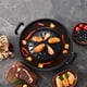 thumbnail image 2 of Billuyoard Parrilla de barbacoa negra para acampar, sin olla, doble carbón con parrilla, doble parrilla para hornear, barbacoa Cocina y Comedor tipo+1 30 centimetros, 2 of 6