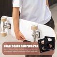 thumbnail image 3 of OULII Black Skateboard Riser Pad 2Pcs for Longboard Shock Absorption, 3 of 5