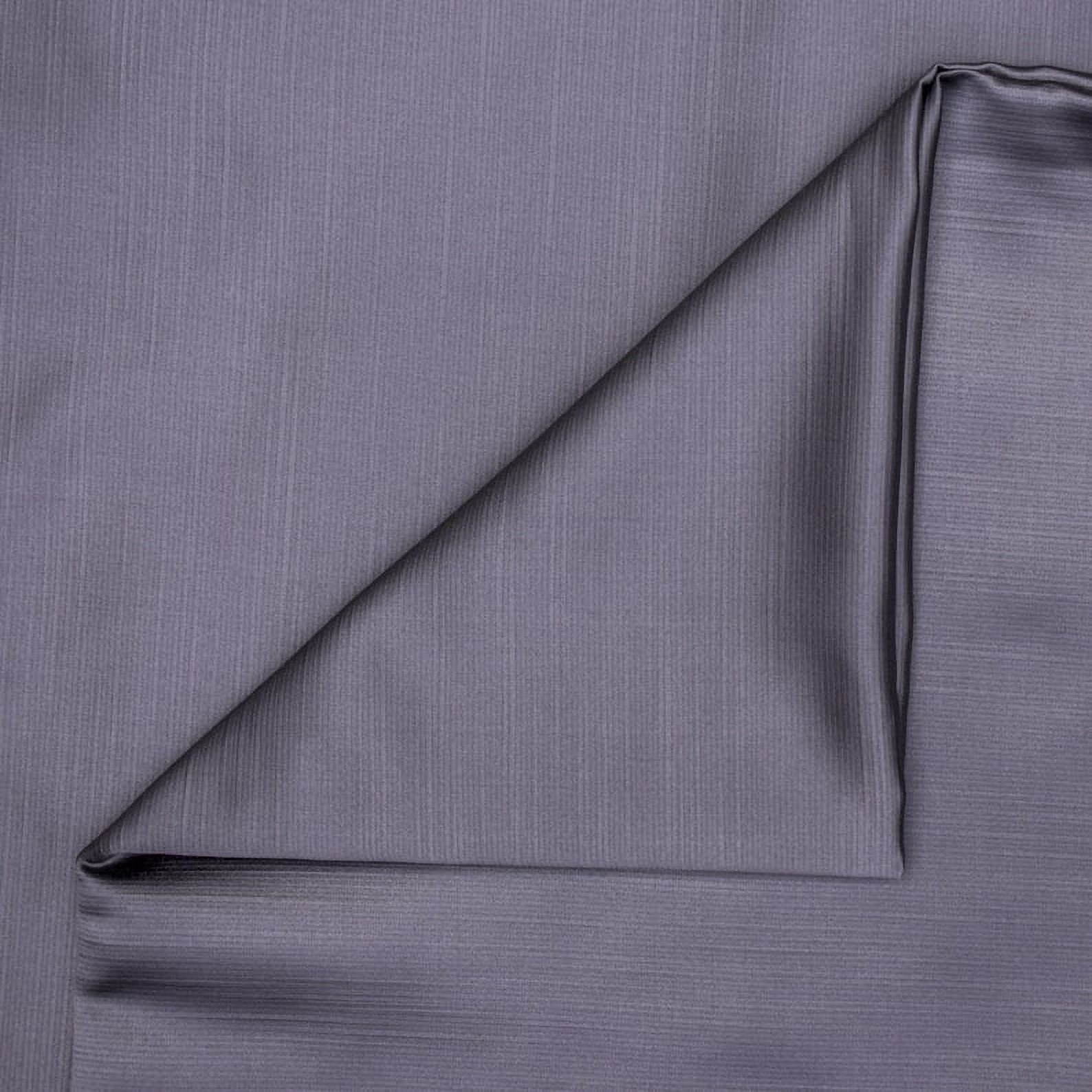 Fabric Mart Direct Ash Purple Heavy Satin Fabric by the Yard, 54 inches or 137 cm Width Purple Satin Fabric, 19 Yards Solid Satin Upholstery Fabric For Curtains, Pillows