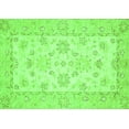 thumbnail image 1 of Ahgly Company Indoor Rectangle Oriental Green Traditional Area Rugs, 6' x 9', 1 of 4