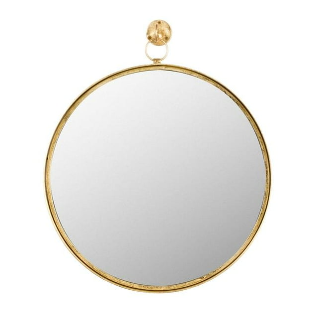 Aspire 8255 Bescott Suspended Round Wall Mirror, Gold