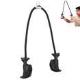 thumbnail image 1 of Double Ended Rope Pull Handle Pull Down The Handle Triceps Back Biceps Pull, 1 of 8