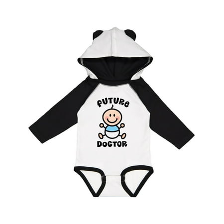 

Inktastic Future Doctor Gift for Boy Gift Baby Boy Long Sleeve Bodysuit