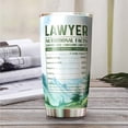 thumbnail image 4 of Athenstics Funny Lawyer Tumbler Funny Attorney Gift 1 Pack Tumbler 20 Oz Gifts - I''m Billing You For This Tumbler - Law School Best Attorney Graduation Christmas Mug For Women Men, 4 of 6
